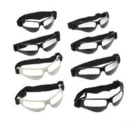 Pallacanestro di plastica Vision Trainer 8pc | Blocca lo sguardo verso il basso, migliora le abitudini head-up, migliora la reazione visiva, set da 8 pezzi