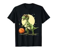 Pallacanestro Dino T-Rex Opera d'arte Disegno Giocatore di Maglietta
