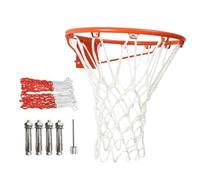 Pallacanestro Hoop Net - Rim Di Pallacanestro Montato A Parete Con Rete | Accessori Per La Sala Del Di Obiettivi Nella Sfera, Anti-russo Per Il Centro Di Fitness Della Scuola Per La Palestra