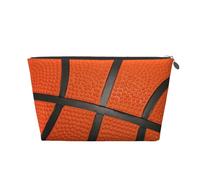 Pallacanestro Linea Nera, Borsa da toilette Borsa per trucco Borsa per cosmetici Borsa da toilette da viaggio portatile
