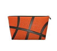 Pallacanestro Linea Nera, Borsa per il trucco Borsa per cosmetici Borsa da toilette da viaggio portatile Borsa da toilette