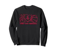 Pallacanestro NBA Houston Rockets Peace Love Felpa