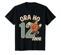 Pallacanestro Ora Ho 12 Anni Basket 12° Compleanno Bambini Maglietta