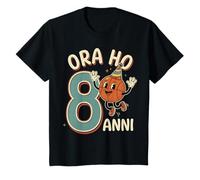 Pallacanestro Ora Ho 8 Anni Basket 8° Compleanno per Bambini Maglietta