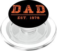 Pallacanestro Papà Dal 1978 Compleanno Padre Festa Vintage PopSockets PopGrip per MagSafe