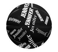 Pallacanestro personalizzata con nome, Nome tutto stampato Regalo sportivo personalizzato Taglia 7 (29,5") / Taglia 5 (27,5"), Regalo di basket personalizzato, Regalo di compleanno, Regali di squadra