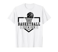 Pallacanestro Senior Night Basket Senior 2026 Laurea 98 Maglietta