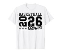 Pallacanestro Senior Night Basket Senior 2026 Laurea 99 Maglietta