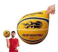 Pallacanestro senza suono: pratica senza rumore, palla con controllo del rimbalzo in ambienti interni. Opzione per allenare il ritmo silenzioso, aiutante per il fitness in appartamento, selezione di