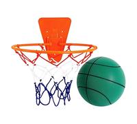 Pallacanestro sicuro senza colpi: senza pallacanestro suono con cerchio | Pallacanestro Tranquillo Dribblant al coperto | Nessuna palla sportiva per la palestra a casa, Adulti per bambini