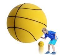Pallacanestro silenziosa Dribbling indoor - Giocattolo leggero Palla silenziosa Divertimento al coperto - Regalo per l'allenamento di bambini e adulti, pallacanestro al coperto per sale giochi, cantie