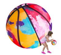 Pallacanestro Silenzioso, Pallacanestro in schiuma, Pallone da allenamento in morbida PU | Pallacanestro Mute Pallone in schiuma di pelle leggera per varie attività al coperto, pratico