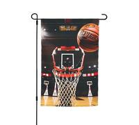 Pallacanestro Stampa Fade Resistente Giardino Bandiere Tutte Le Stagioni Bandiera Outdoor Yard Decor Per Portici