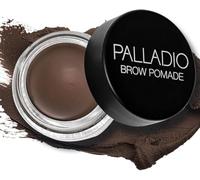 Palladio Brow Pomade Waterproof è un prodotto per sopracciglia resistente all'acqua, con una durata di 24 ore, una formula resistente allo sbavamento e al sudore, Medium Brown