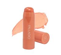 Palladio I'm Blushing Tinta 2-in-1 per Guance e Labbra, Blush in Crema Leggero Modulabile, Formula Idratante Multifunzione Trasparente, Indossabile per Tutto il Giorno, Peach