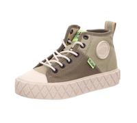 Palladium Ace Kids Mid Supply, Stivali Sneaker Unisex - Bambini e ragazzi, Verde Scuro, 29 EU