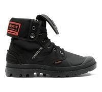 PALLADIUM Largo Città Guscio Micro Ripstop Militare Contorto Stivale Nero Taglia