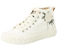 Palladium Palla Ace Mid Fest, Scarpe da Ginnastica Unisex-Adulto, Bianco Crema, 46 EU