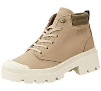 Palladium Pallabase Lo Cuff, Scarpe da ginnastica Donna, Grigio, 41 EU