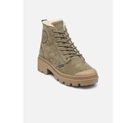 Palladium - PALLABASE NBK ZIP WL Verde - Stivaletti e tronchetti 39 Verde