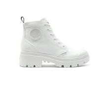 Palladium Pallabase Twill, Scarpe da Ginnastica Donna, Bianco, 37 EU