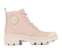 Palladium Pallabase Twill, Stivaletto Donna, Rosa, 43 EU