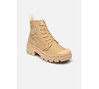 Palladium - PALLABASE TWILL W Beige - Stivaletti e tronchetti 37 Beige
