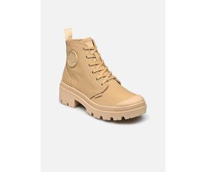 Palladium - PALLABASE TWILL W Beige - Stivaletti e tronchetti 41 Beige