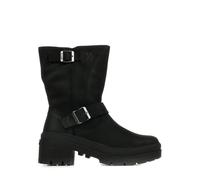 Palladium Pallarise Roadster L, Stivali alla Moda Donna, Nero, 39 EU