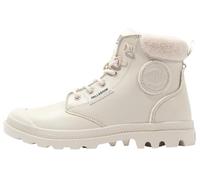 Palladium Pallashock Lo Hiver, Stivaletto Donna, Bianco, 37.5 EU