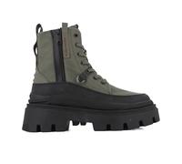 Palladium Pallasquad Zip TX, Stivaletto Donna, Verde, 37 EU