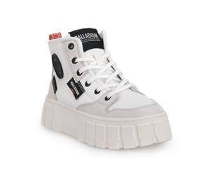 PALLADIUM PALLATOWER HI STAR WHITE boots / scarponcini Donna 38