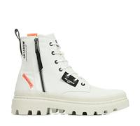 Palladium Pallatrooper Zip Cvs, Stivali Donna, Bianco, 36 EU