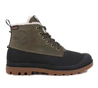 Palladium Pampa Duck WL WP+, Ankle Boot Unisex-Adulto, Olive Night, 45 EU