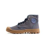 Palladium Pampa Hi Boot da uomo, in tela vegana, con lacci, Indaco dell'umore/Gomma media, 40 EU