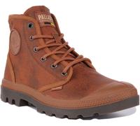 PALLADIUM Pampa Hi Cera Unisex con Lacci Robusto Scarpe Sportive IN Ruggine Eu 3