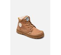 Palladium - PAMPA HI CUFF WATERPROOF SHEARLING Marrone - Stivaletti e tronchetti 35 Marrone