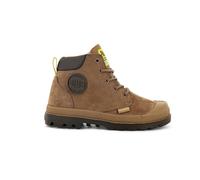 Palladium Pampa Hi Cuff Wp Oz, Stivali Outdoor Unisex - Bambini e ragazzi, Marrone, 28 EU