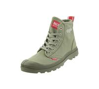 Palladium Pampa Hi Dare, Stivali Sneaker Unisex - Adulto, Verde (Scuro), 36 EU
