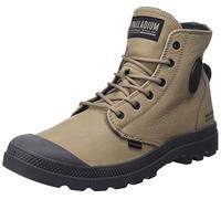Palladium Pampa Hi Supply Lth, Stivali Sneaker Unisex - Adulto, Grigio, 41 EU