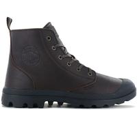 PALLADIUM Pampa Hi Zip Leather Ess - Uomo Stivali Leather Marrone 76888-008 Boot