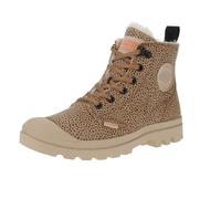 Palladium Pampa Hi Zip Wool, Stivali alla Moda Donna, Dear Brown Safari, 35 EU