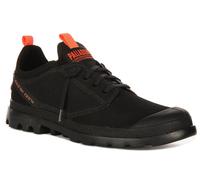 PALLADIUM Pampa Lt Viaggio Pronto Basso Taglio Donna da Ginnastica Nero US 4 -