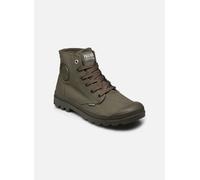 PALLADIUM Mono Cromo Bordo Piumino Sostenibile Vegano Eva Stivale Oliva UK 3 -