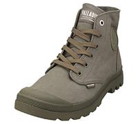 PALLADIUM Mono Cromo Bordo Piumino Sostenibile Vegano Eva Stivale Oliva UK 3 -