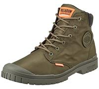 Palladium Pampa Sp20 Cuff Wp+, Stivali Outdoor Unisex - Adulto, Verde (Scuro), 36 EU