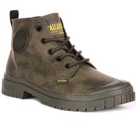 PALLADIUM Pampa SP20 Hi Cera Robusto Twist Vegan Donna Stivale IN Marrone UK 3 -
