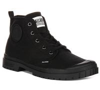 PALLADIUM Pampa Sp20 Hi Leggere con Lacci Donna da Ginnastica IN Nero UK 4 - 12