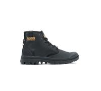Palladium Pampa Hi Coated Unisex Black Formatori Casuale - 38 EU