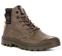 PALLADIUM Pampa Surplus Revive Cotone Caviglia Donna Stivale Nero IN UK 4 - 12